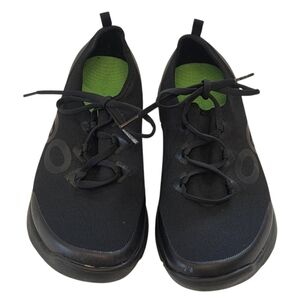 Oofos Oomg Sport Ls Black Recovery Supportive Sneakers Men's Size 10 , EU 43